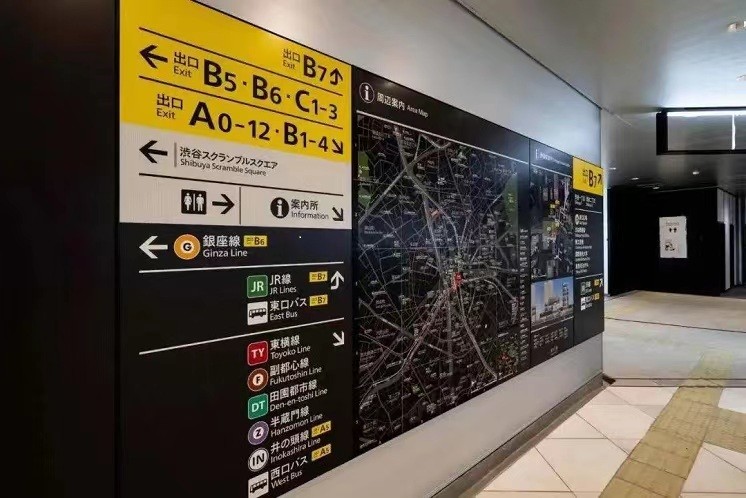 地鐵標識導視設(shè)計應(yīng)該如何布局？