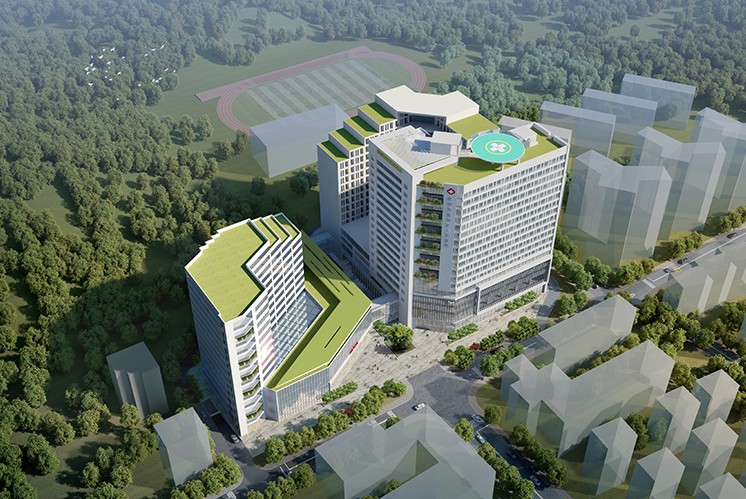 喜訊，麥肯標識又中標了，此次是深圳鹽田醫(yī)院以及泛光標識項目